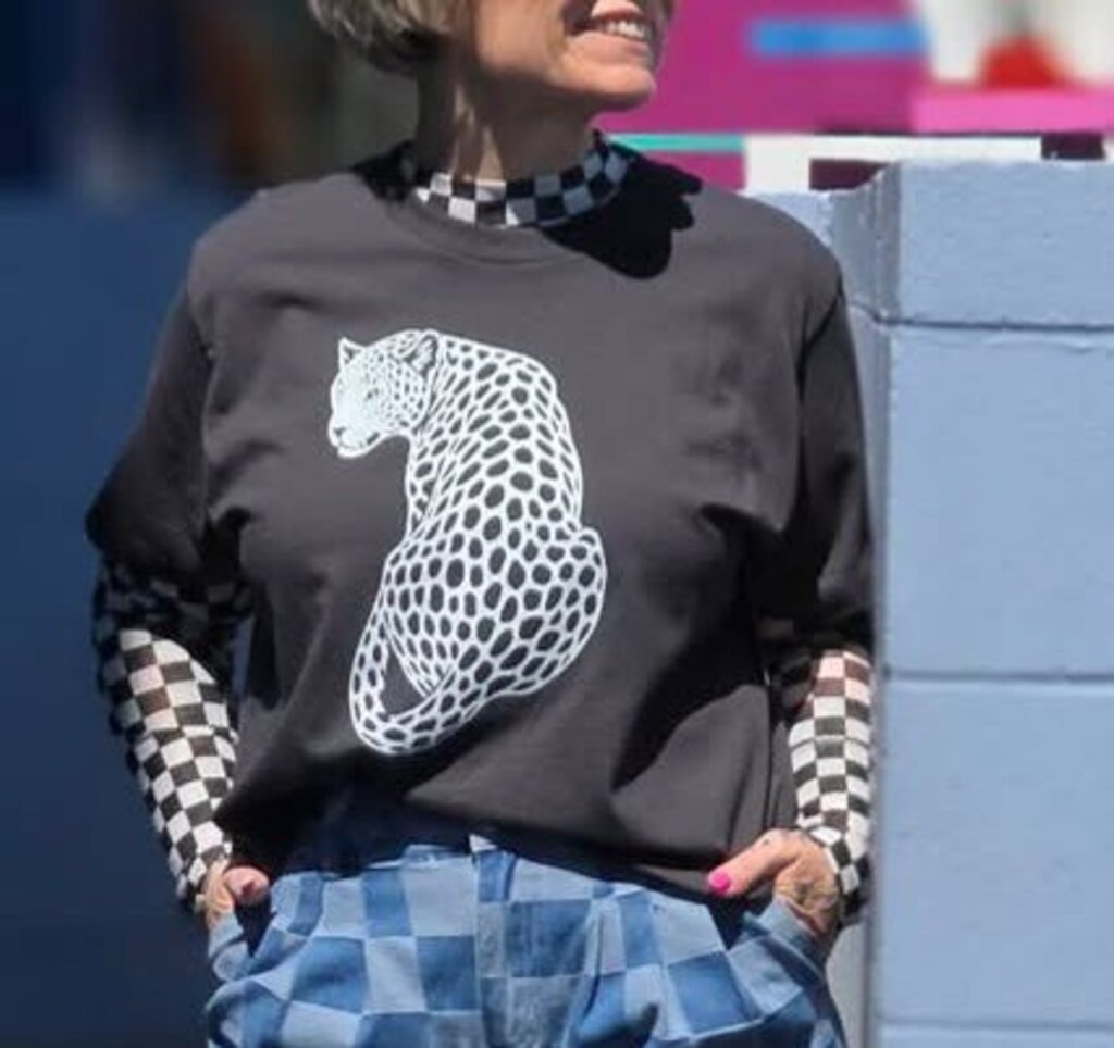 Cheetah Graphic Tee